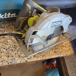 Ryobi Circular Saw 7"¼ With Laser 
