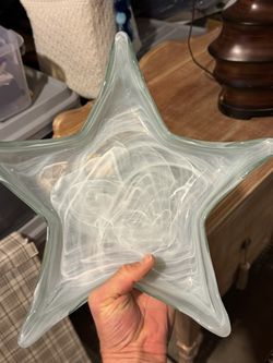 Glass Star Tray