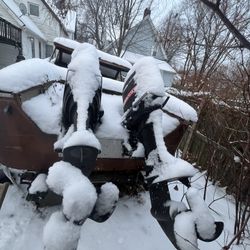 2 Mercury Outboard Motors 