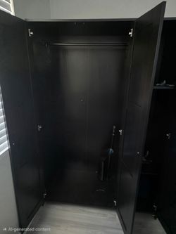 Black External Closet