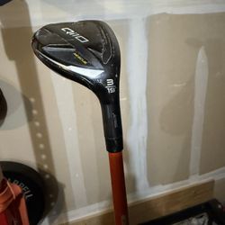 Taylormade Qi10 Hybrid With Tour Ad Shaft