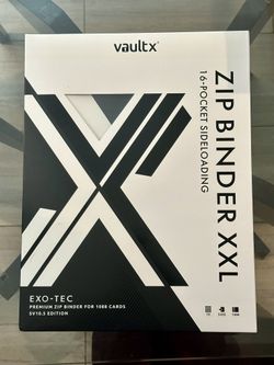 Vault X Pokemon SV10.5 XXL 16 pocket Side Loading Binder