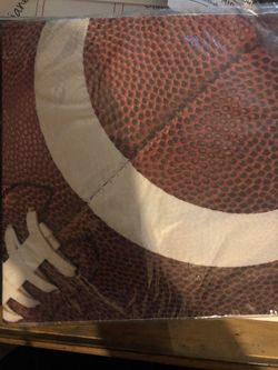 Tailgate Rush Football 🏈 NFL Napkins dinner beverage