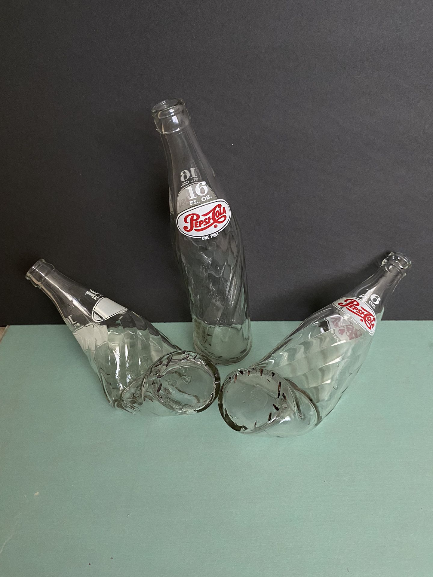 Vintage Pepsi Cola Bottles 