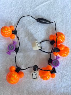 Disneyland light up necklace