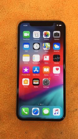 iPhone X 64GB Silver Software Unlocked