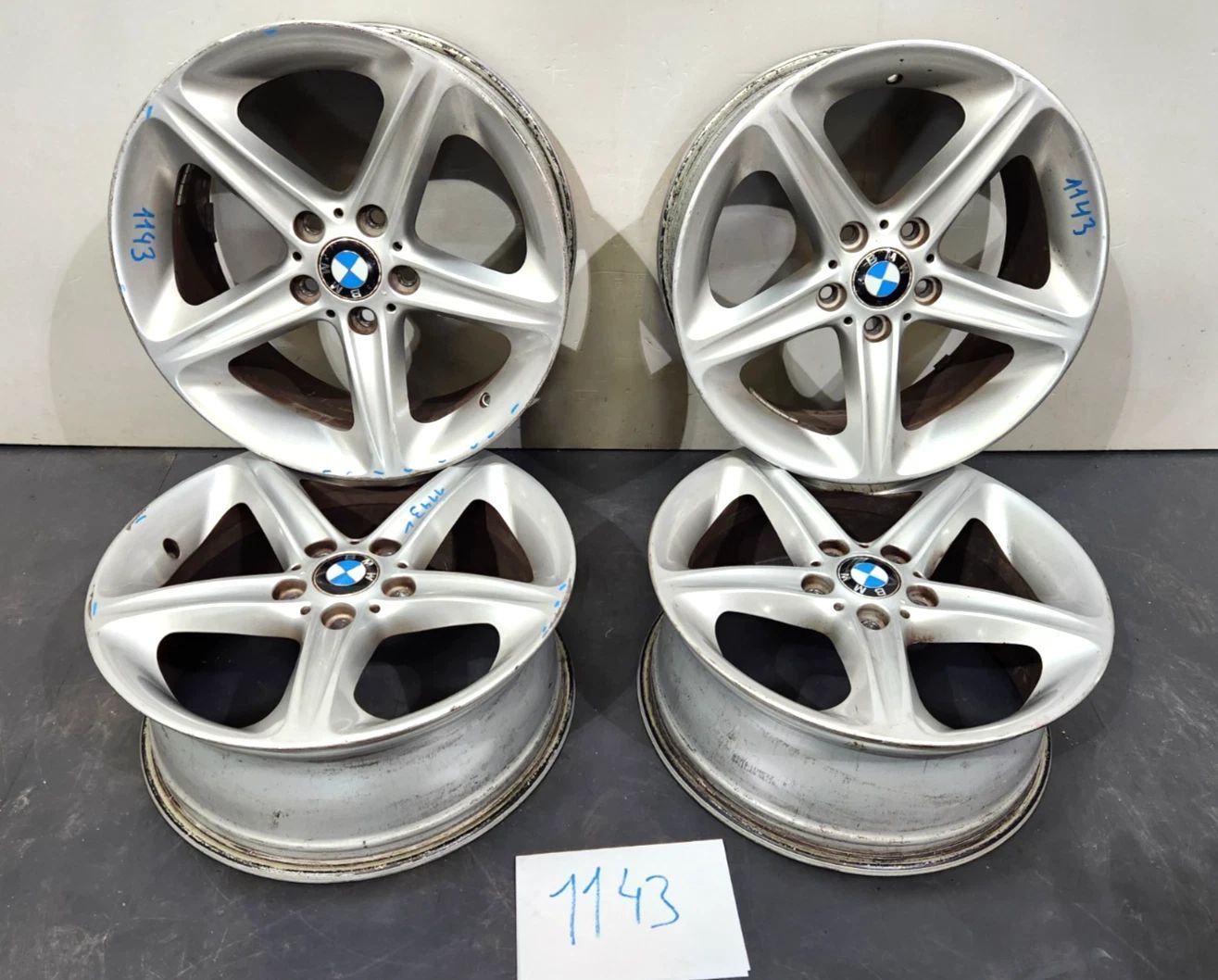 Style 264 OEM BMW E82 E88 128 135 Rims Wheels SET 18x7.5 18x8.5 