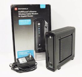Motorola SURFboard SBG6580 Cable Modem and Wi-Fi Router