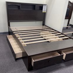 Cama Queen Size Nueva En Su Caja Incluye Colchon Memory Foam 