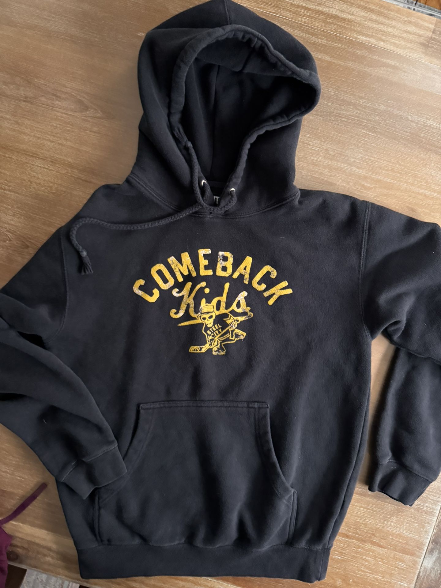 STEEL CITY HOCKEY COMEBACK KID Hoodie XS