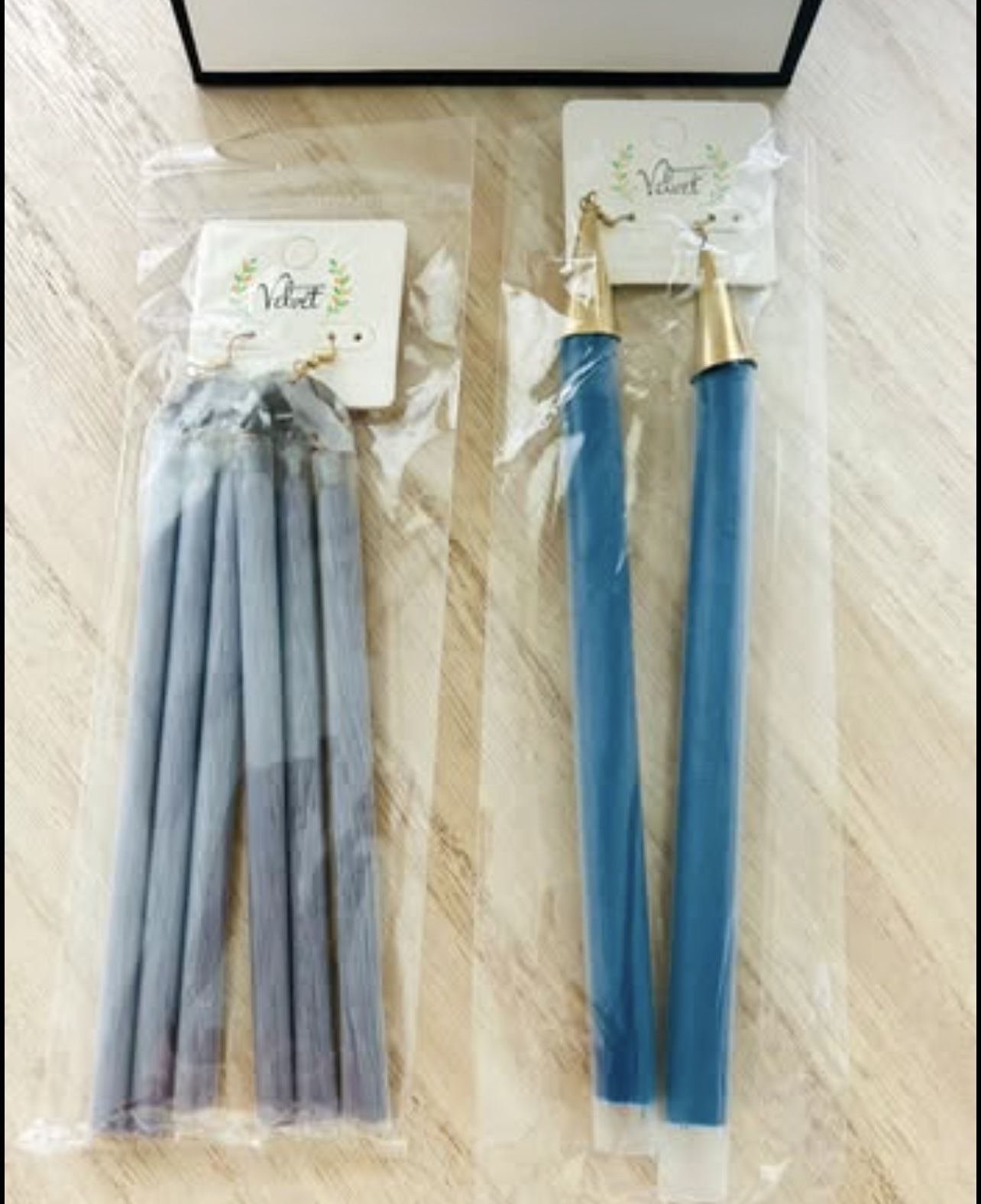 Tassel earrings - 2 pcs