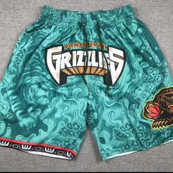 Grizzlies Just Don Shorts Size Small- XL