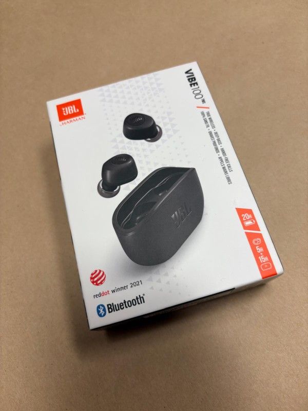 JBL Vibe 100 True Wireless Headphones New - Only $1 Today Pay The Rest Later!