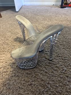 Pleaser Heels in “Stardust”