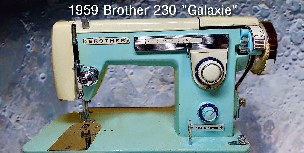 Classic Vintage Brother Sewing Machine ”Galaxie 230”- Original Owner