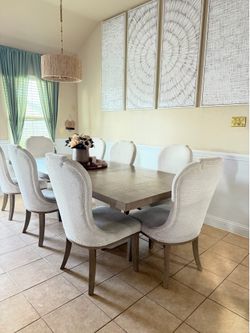 Ashley’s furniture Table (Seats 8)