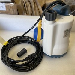 SONGJOY 1/2 HP Submersible Sump Pump 2250GPH Utility Water Pump with Float Switch For Swimming Pool Pond Basement Drainage Garden Irrigation Water