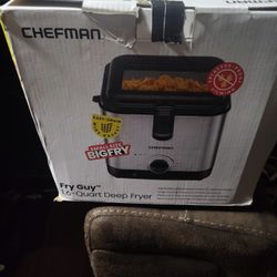 CHEFMAN DEEP FRYER MADE EASY 1.6 QUART DEEP FRYER