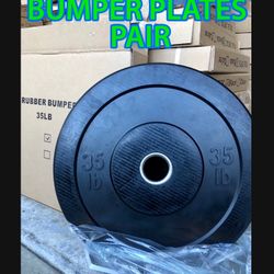 Brand New 35lb Bumper Plates