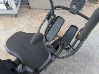 Teeter recumbent bike