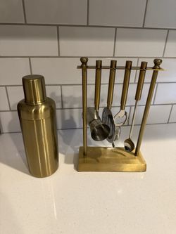 5 Piece Gold Bar Set