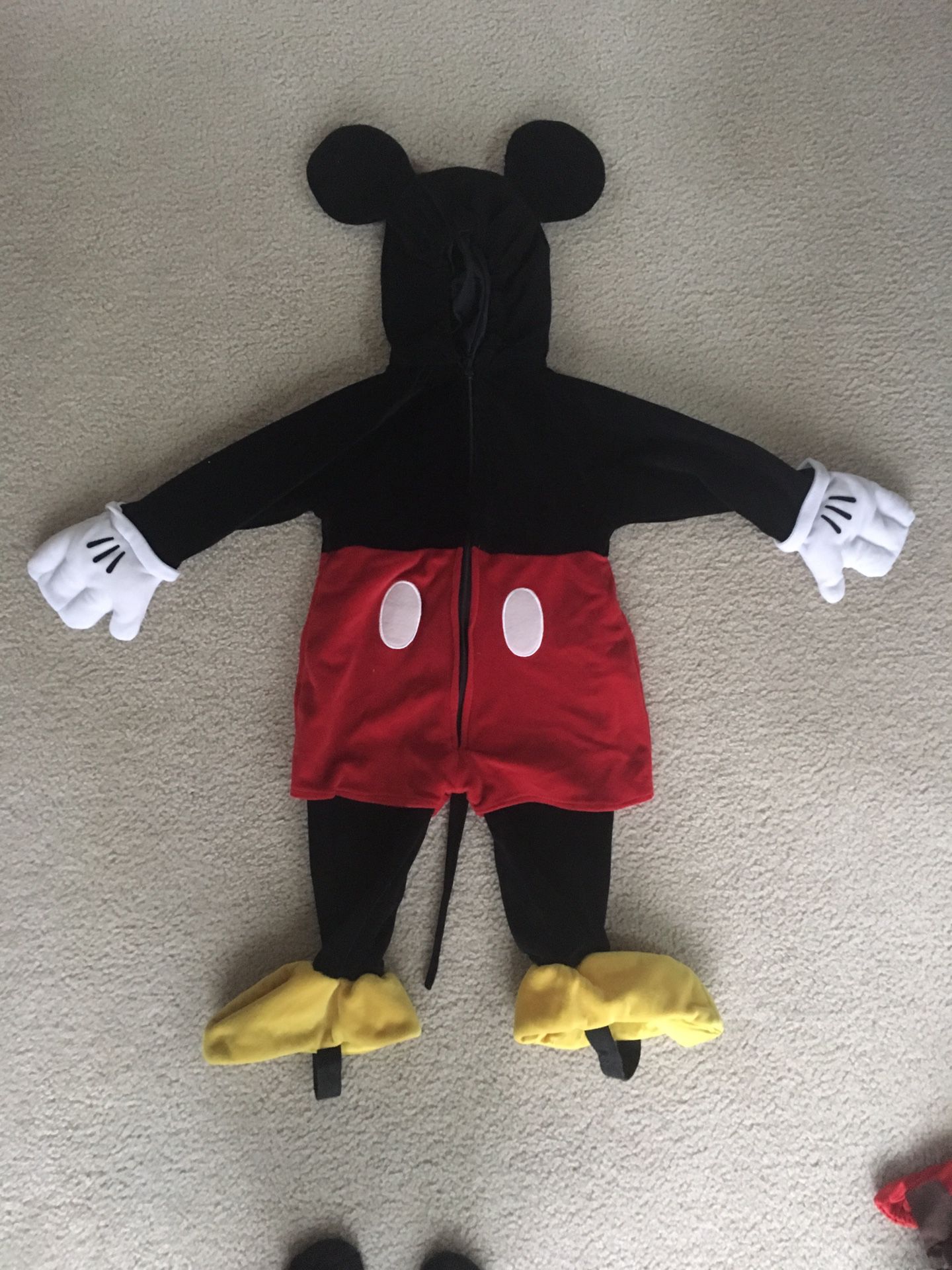 Mickey Mouse Disney Store Halloween Costume - size 18-24 Months