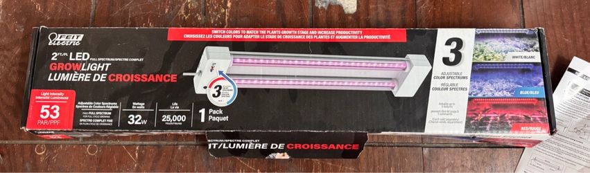 3 FEIT LED grow light