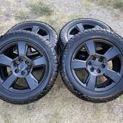 20s OEM Chevy wheels And Tires 
