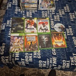 ****XBOX GAMES,  ALL WORK AND ARE IN CASES, PACKAGE DEAL ****