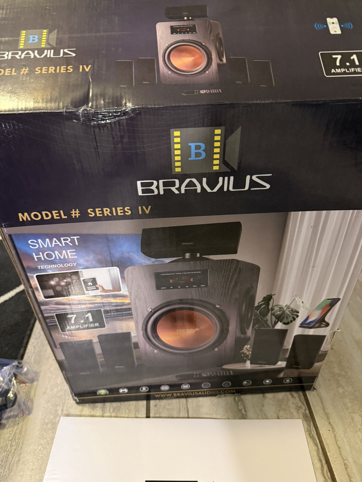 BRAVIUS MODEL # SERIES IV 5.1 Surround Sound