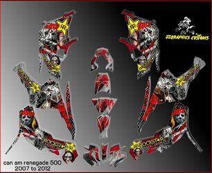 Can Am Renegade (contact info removed)  To 2012 Full Graphic Decal 