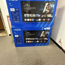 New In Box 55” Vizio Smart 4khdtv $55 To Financing Six Month Warranty 55 Vizio 4K Smart HDTV 
