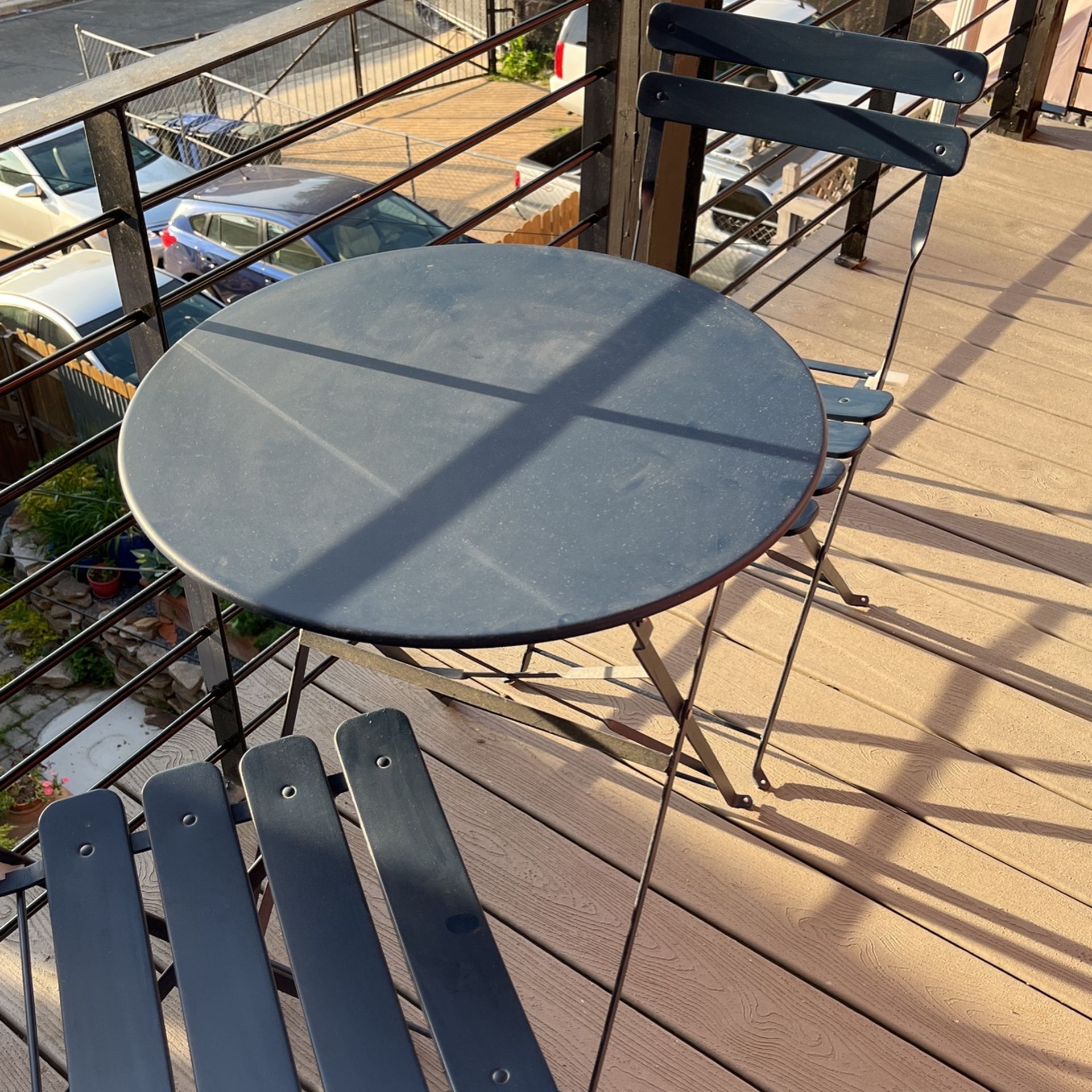 Café Table and Chairs