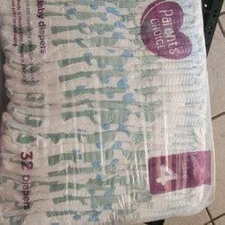 PARENT CHOICE SIZE 4 DIAPERS  $5.00 EACH BAG I HAVE 2 AVAILABLE 