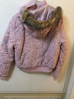 Beautiful light pink sequined jacket size L ( New)