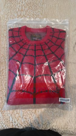 Supreme Vanson Spider-Man Sweater size L