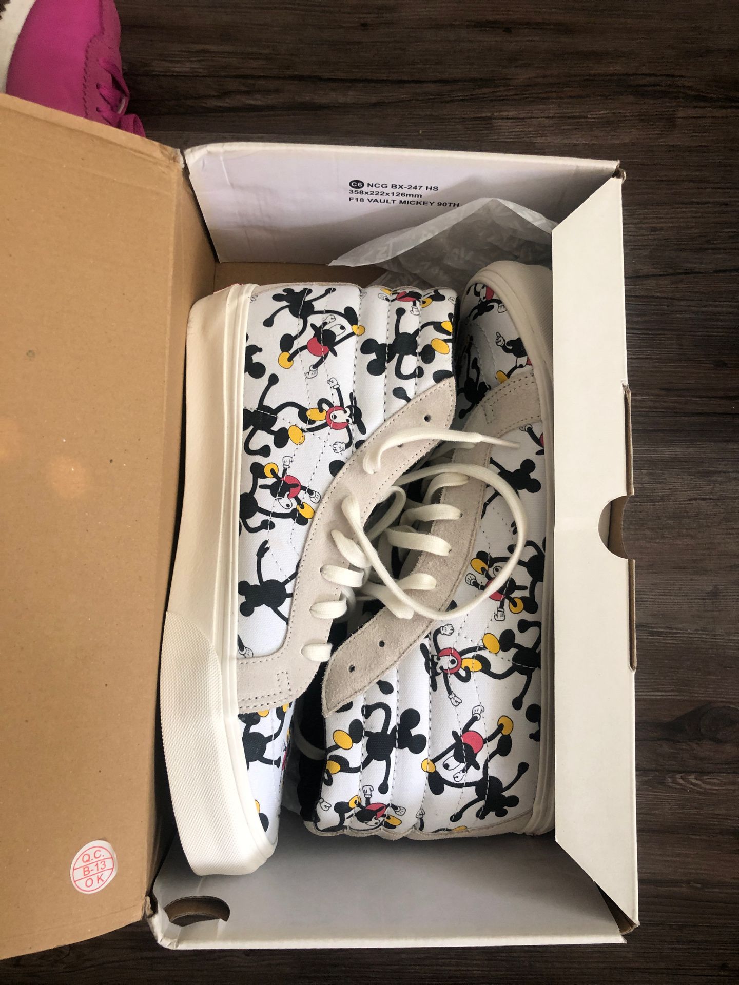 Vans Vault Disney SK8-Hi Geoff Mcfet Size 12