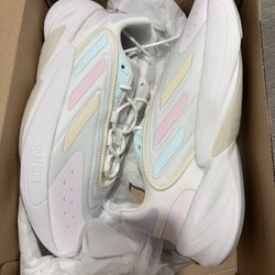 Adidas Originals Ozelia J White Pastels US Size 6 Youth Shoes