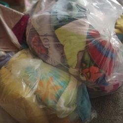 I Have 8 Bags Of  Character Blankets $10 Each    Woody. Dora Tinker Bell.  And More