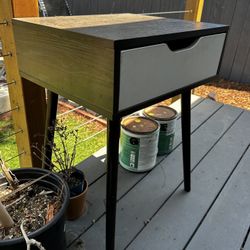 Modern Wood Nightstand