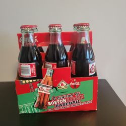 Coca Cola Red Sox 100 Year Anniversary Six Pack