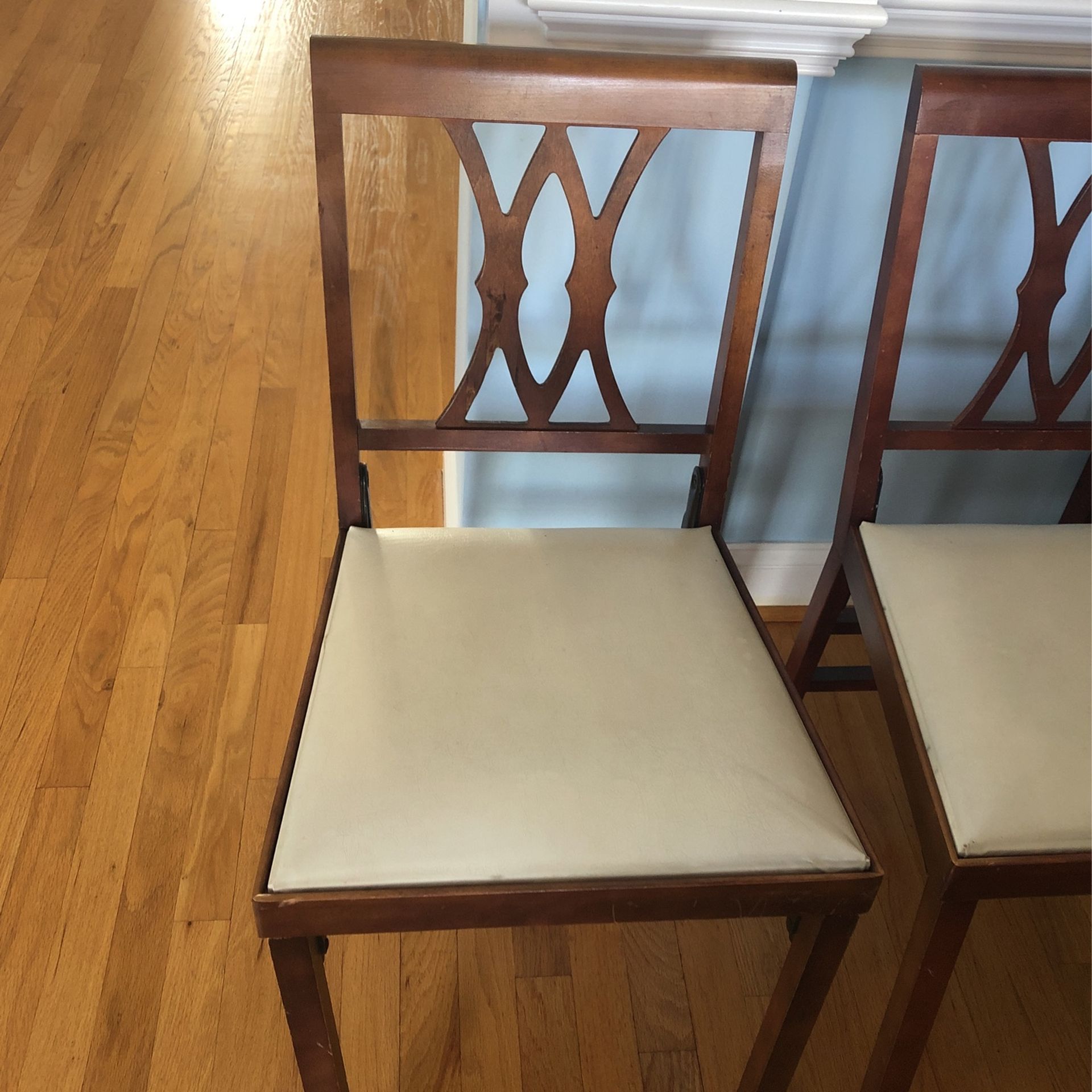 Folding Chair With Padded Seat.