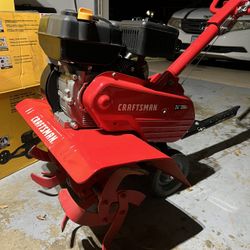 CRAFTSMAN 208-cc 24-in Front -Tine Forward-rotating Tiller