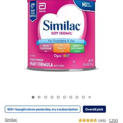 Similac Soy ISOMIL (Plant Based)