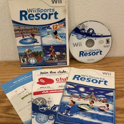 Nintendo Wii Sports Resort CIB COMPLETE