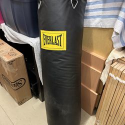 Everlast Punching Bag w/Hardware 