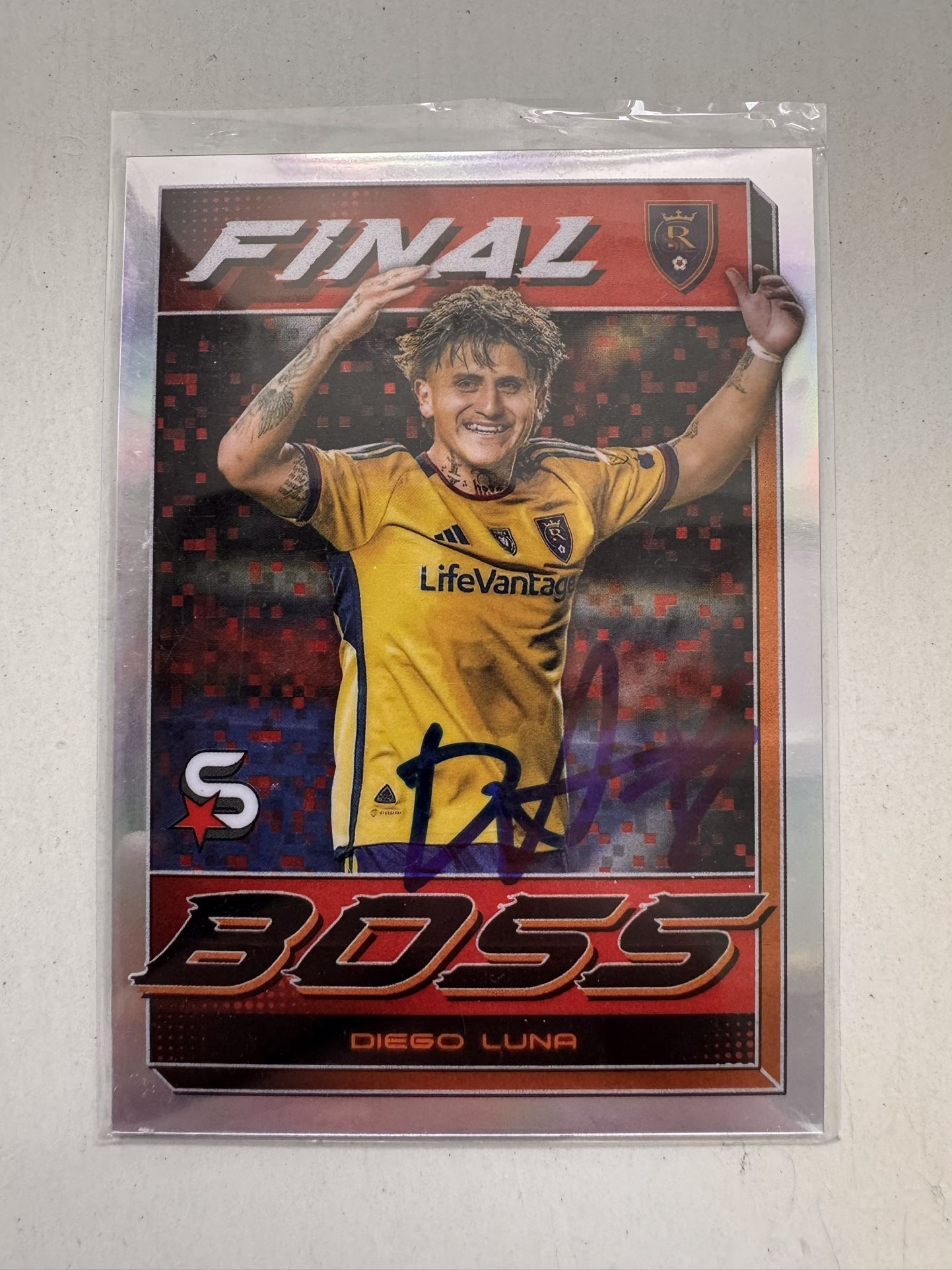 2024 Topps Diego Luna Final Boss On Card Auto #FB-14 USMNT Real Salt Lake