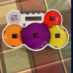 Kids Learning Math Slam Electronic Game 