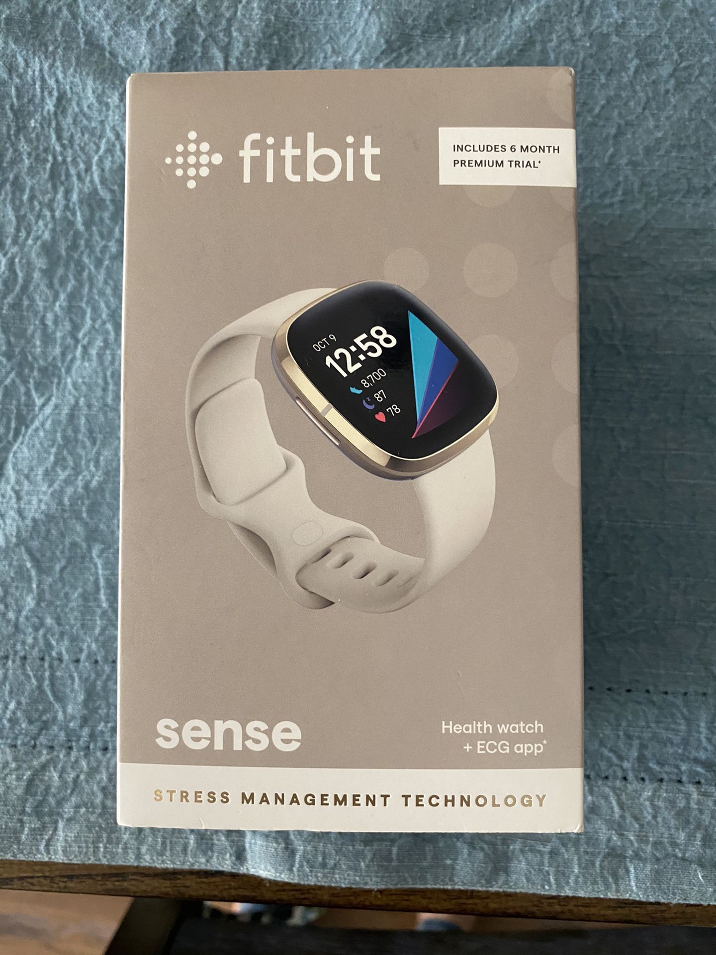 FitBit Sense New Gold Edition Smartwatch with Extras