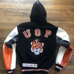 Letterman jacket uop Pacific Tigers College Rare Coat Jacket 